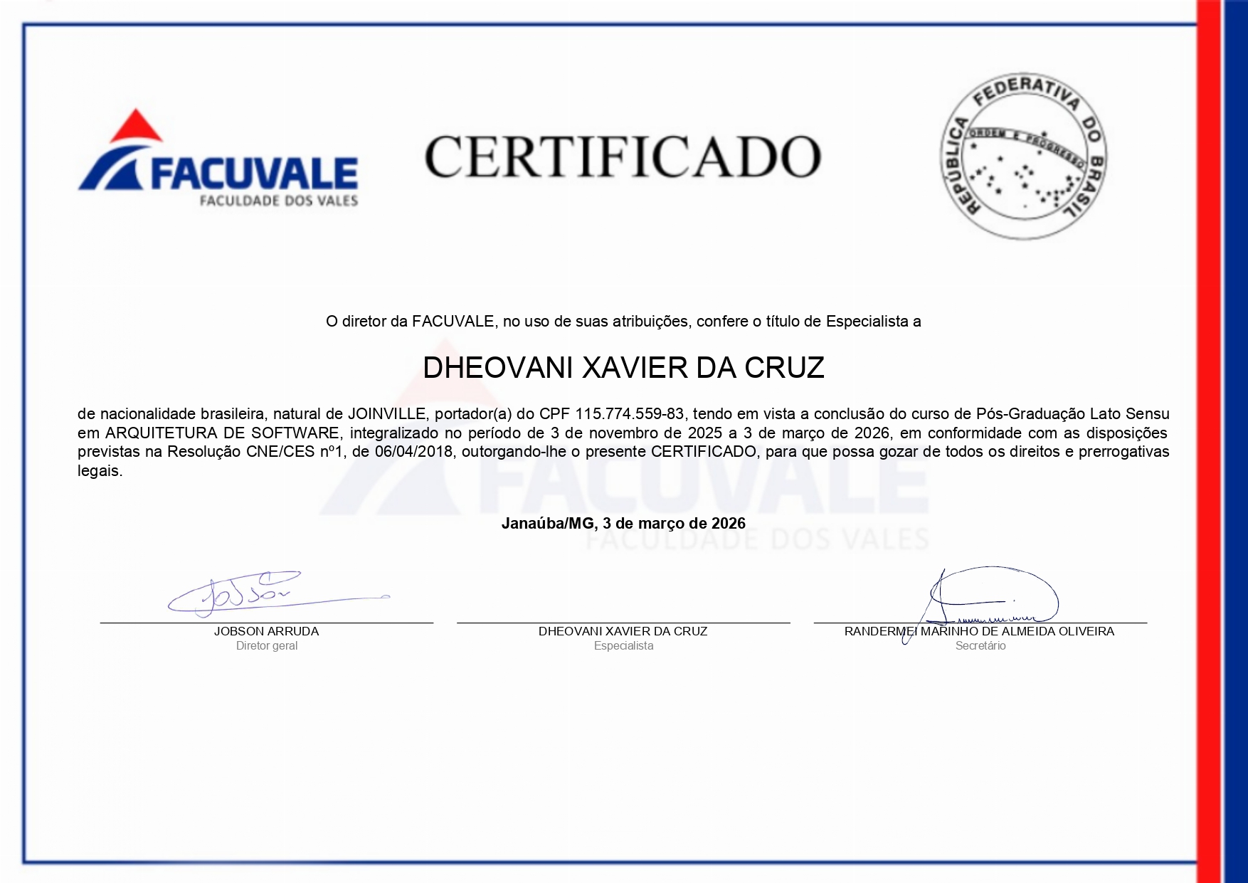 Arquitetura de Software